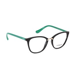 Óculos Vogue Preto e Verde